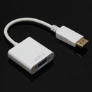 DisplayPort DP Male to VGA Female Video Converter Adapter Cable for PC
