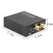 Coaxial Optical  SPDIF To RCA Analog L / R Adapter