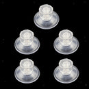 5 Pcs Glass Aquarium   Tank Breeding Separator Divider Plastic Suction Cup