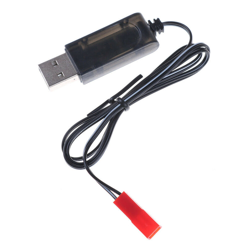 3.7V Black USB Charger Adapter Cable For Sky Viper Drone Helicopte RES