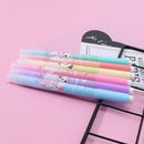 6Pc Cartoon Cute Creative Focus Stud Highlighter Marker Pen School Office Supply