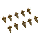 10X Door Panel Trim Clips For Volvo C70 S40 V50 S60 S80