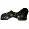 Flower Decoration EJ200 Style Acoustic Guitar Pickguard, Black