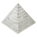 Zinc Alloy Metal Crafts Home Decor Egyptian Pyramids Jewelry Box Trinkets