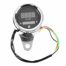 Universal Motorcycle Streetfighter LED Digital Tachometer RPM Oil Fuel Gaug