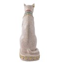 Sandstone Ancient Egyptian Mau Cat Statue Sculpture Hand Carved Engraving