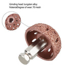 38mm Car Tire Repair Grinding Head Coarse Polish Buffing Wheel With Linking S Gw