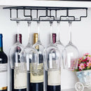 Wine Glass Rack - Under Cabinet Stemware Wine Glass Holder Glasses Storage