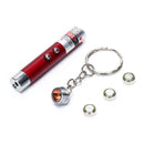 2 in 1 Red Pointer LED Flashlight Light Torch Beam Lamp With Case BD%o