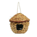 2x Bird Nest Breeding Bird Box Wild Grass Weave Canary Finch Budgie House S