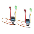 2 Packs 480A Waterproof Brushed ESC For 540/550/775 Motor Boat Accessories