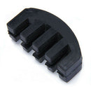 Rubber 4/4 Violin practice mute Black