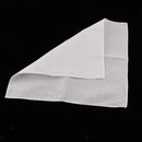 10 Pack Men Women 100% Cotton White Handkerchiefs Comfy Hanky Party Hankies