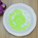 100Pcs Round Luminous Glow Rig Beads Sea Fishing Lure Floating Float Tackles