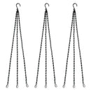 6 Pack Hanging Chain, HEAVY DUTY 50cm Hanging Flower Basket Replacement ChaiB9G1