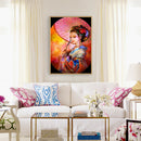 Ancient Woman Diamond Painting 5D DIY Full Round Drill Rhinestone Pictures