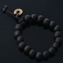 Wooden Buddhist bracelet beaded wrist sandalwood