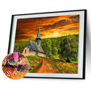 DIY Landscape Picture 5D Full Round Drill Diamond Painting Kits (C1332)