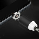 7pcs Mini Round Micro USB Port Magnetic Adapter Tip for Android Data Sync