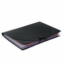 12 Pocket Expanding Files Folder/ A4 Expandable File organizer/ Portable Ac H8C8