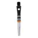 Aluminum Alloy 360 Degree Rotating Medium Dart Shaft Stem Accessories Black