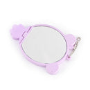 Lovely Cartoon Makeup Mirror Travel Pocket Cosmetic Mirror With Comb Random BX