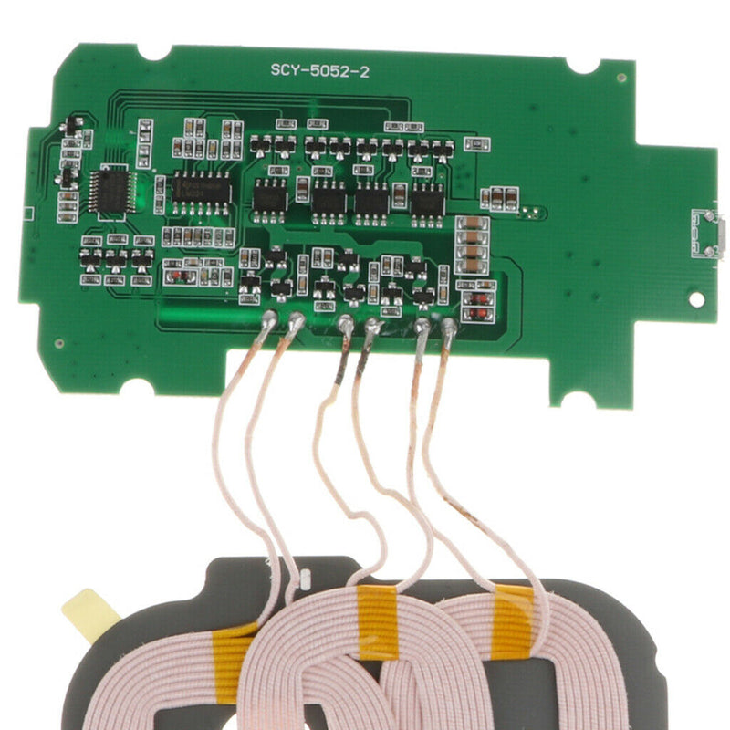 Ultrathin Wireless Charger PCBA Circuit Board With 3 Coil Wireless Charging Pad