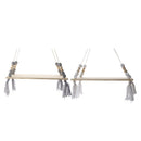 2x Wall Hanging Wooden Floating Shelves Wall Mounted Bracket for Books Toys