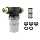 Plastic 3/4'' Sediment Filter Attachment Garden