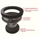 8PCS Car Truck Speaker Ring Bass Door Trim Sound Insulation Cotton Rubber Foam