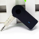 Bluetooth Wireless 3.5mm AUX Audio Car Receiver Adapter w/ Mic Home Ster BKK