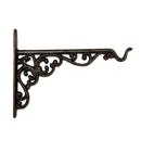 Cast Iron Hanger Wrought Iron Garden Hook Flower Pots Basket Wall Hanger Br C4L5
