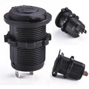 Boat Motorcycle Car Cigarette Lighter Socket Power Plug Outlet Waterproof 12V