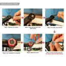 Bicycle Headset Stem Watch Waterproof Quartz Watches Luminous Headset Stem