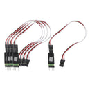 5PCS 6V Car RC 2 Leds Light Control Switch for RC Vehicles Car Accessory