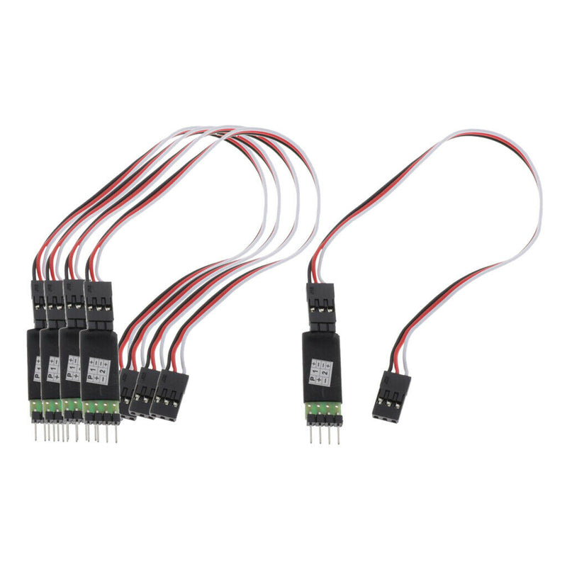 5PCS 6V Car RC 2 Leds Light Control Switch for RC Vehicles Car Accessory