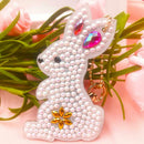 4pcs DIY Animals Full Drill Special Shaped Diamond Painting Keychains Gifts