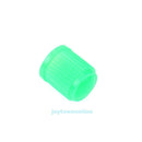 100pcs Plastic Car Truck Bike Tire Tyre Wheel Valve Stems Caps Dust Cover Green