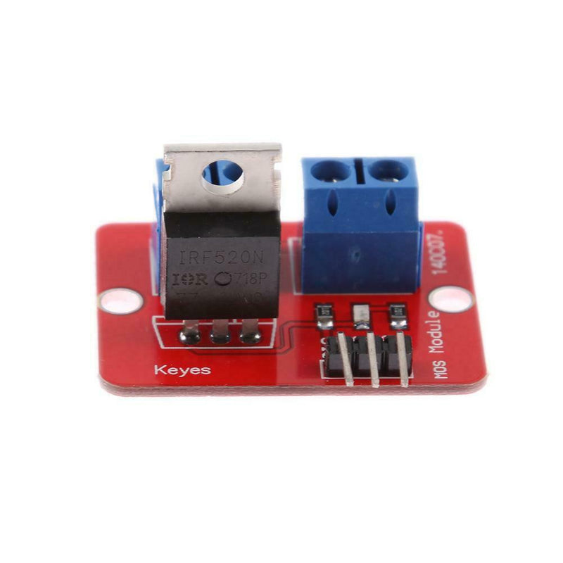 0-24V Top Mosfet Button IRF520 MOS Driver Module for MCU ARM Raspberry Pi