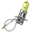 2XDC 12V 55W H3 Car Vehicle Fog Halogen Light Driving Bulb Yellow HOD Xenon