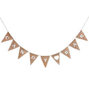 rustic hessian burlap candy bar sign bunting banner wedding reception pa Gw