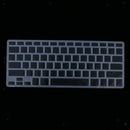 Spanish Phonetic Keyboard Protective Film Cover For 13 Inch Macbook - Black