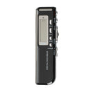 8GB Digital Voice Recorder Dictaphone MP3 Player 650Hr Rechargeable Black E1L9