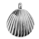 Waterproof Sealed Stainless Steel Shell Shaped Urn Pendant Ashes Container