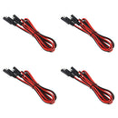 4 x SAE to SAE Connector Extension Line 18AWG Solar Battery Harness Cable 6.6Ft
