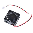 Black 12V DC 40*40*20mm 2 Wire Computer PC CPU Cooling Case Fan  MEES