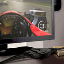 3 Port HDMI HUB Switch 1080P HD 3 in 1 out Video Audio Splitter Duplicator