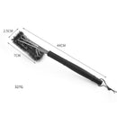 18" Long Handle Barbeque BBQ Grill Brush Bristles Quick Clean Tool Cleaner