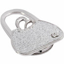 Butterfly Accent Handbag Style Foldable Table Hook Purse Hanger Holder for  V1S9