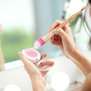 Foundation Powder Makeup Brush Aluminum Tube Nylon Hair Soft Face Blush Pen A